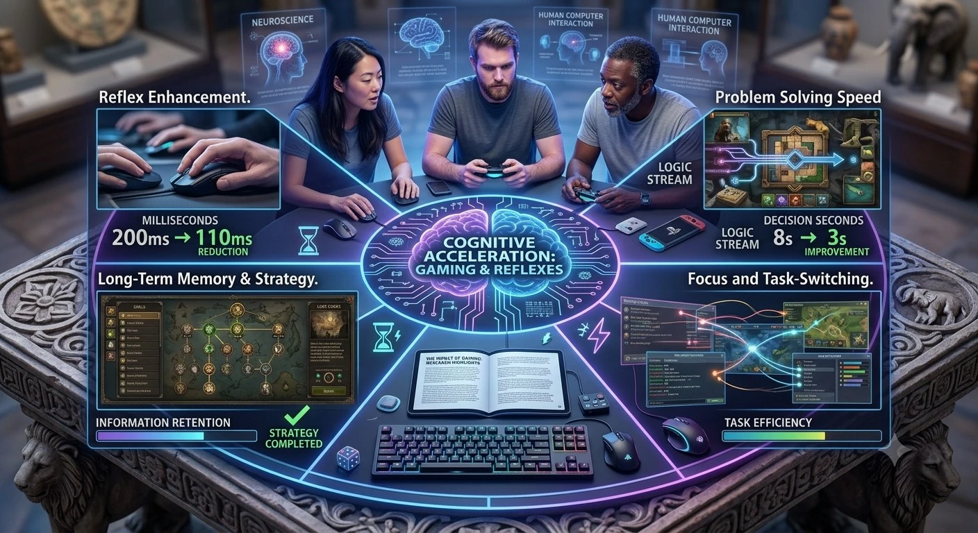 The Impact of Gaming on Reflexes and Cognitive Speed