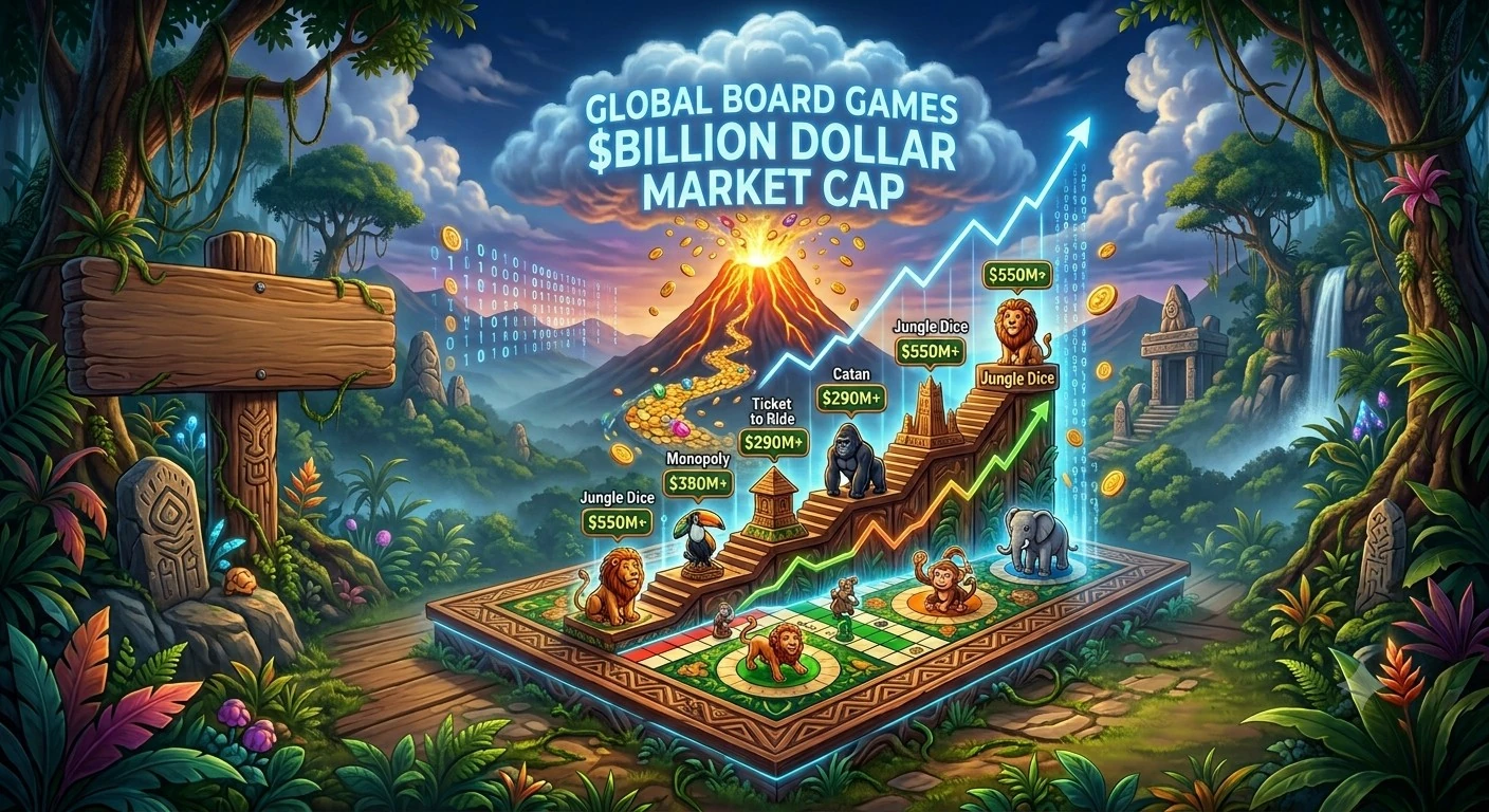 The Billion Dollar Board: Market Cap of Global Board Games