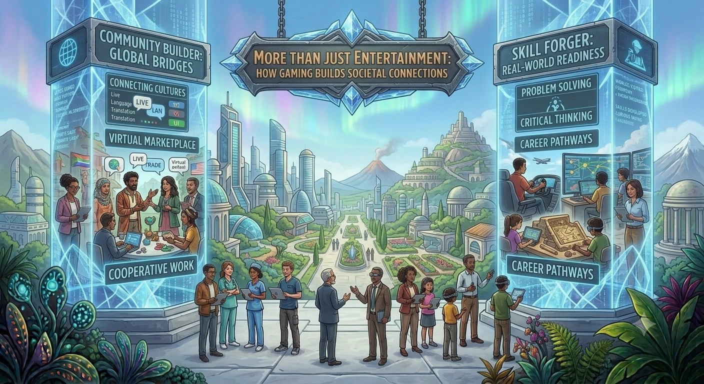 More Than Just Entertainment: What the Gaming Industry Does for Society